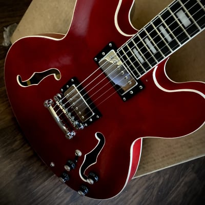 全国送料無料 335 Relic Clapton Chibson Replica Chinese Worn Reverb | Cherry その他