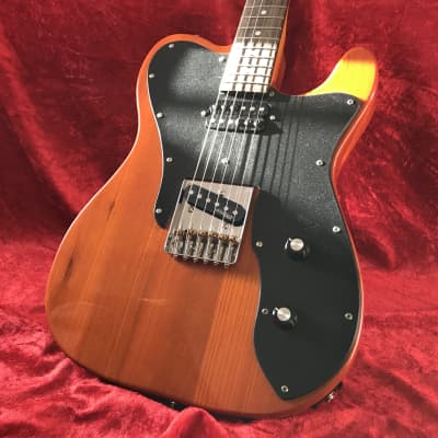 Martyn Scott Instruments "Custom 72" Handbuilt Partscaster Guitar in Mocha Ash with Black Sparkle Plate image 22