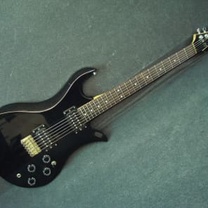Vantage Avenger X-77 Black Electric Guitar Made In Japan X77 w/OHSC image 14