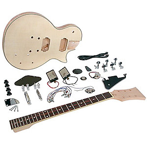 Saga Lc 10 Electric Guitar Kit Build Your Own Les Paul Electric
