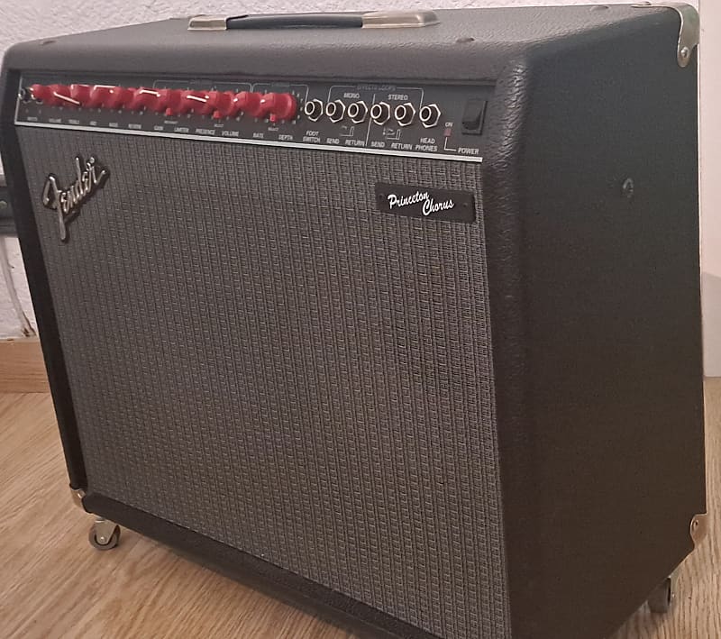 Fender Princeton Stereo Chorus 2-Channel 2x12 25-Watt 2x10" Solid State Guitar Combo 1992 image 1