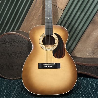 Vintage 1964 1960's Harmony H165 Solid Mahogany Acoustic | Reverb