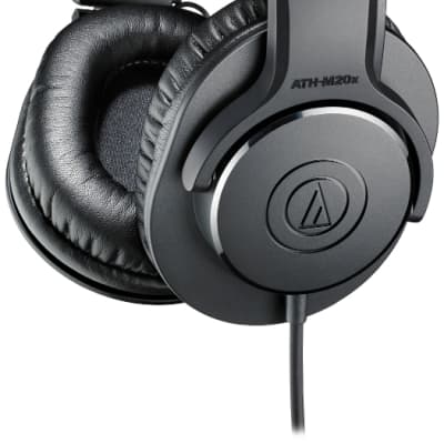 Audio-Technica ATH-M20X M Series Professional Closed Back Monitor Headphones [Black] image 1