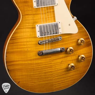 Gibson Custom Shop Made 2 Measure Murphy Lab '59 Les Paul Standard Murphy Painted Ultra Heavy Aged Lemon Burst/NOS image 6