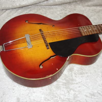 Vintage 1935 Gretsch Model 35 American Orchestra arch top hollow body acoustic image 1