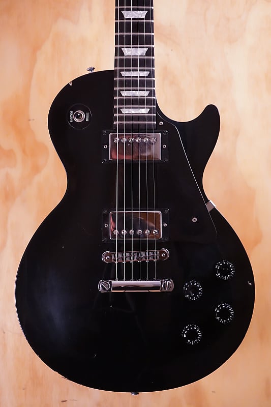 Gibson Les Paul Studio 1997年製 Black Vintage 1997 Gibson Les Paul Studio DC Black Solid Body