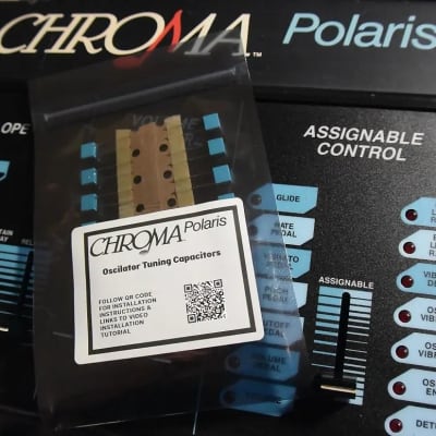 Fender Rhodes Chroma Polaris Oscillator Tuning Capacitor Upgrade / Repair Kit https://Synthesizer.repair