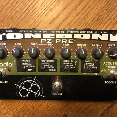 Reverb.com listing, price, conditions, and images for radial-tonebone-pz-pre