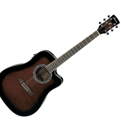 Used Ibanez PF28ECEDVS Performance A/E Guitar - Dark Violin Sunburst for sale