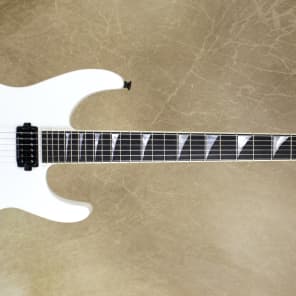 Jackson USA Custom Shop SL2H Speed Neck Soloist Snow White Reversed Headstock image 3
