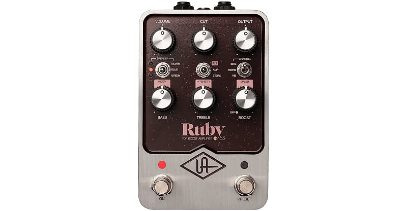 Universal Audio Ruby '63 Top Boost Amplifier image 1