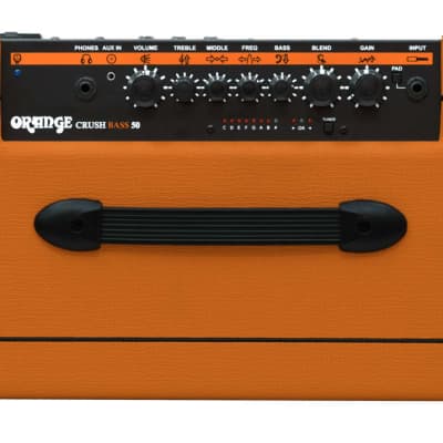 Orange Crush Bass 50 Watt Combo Amplifier image 2