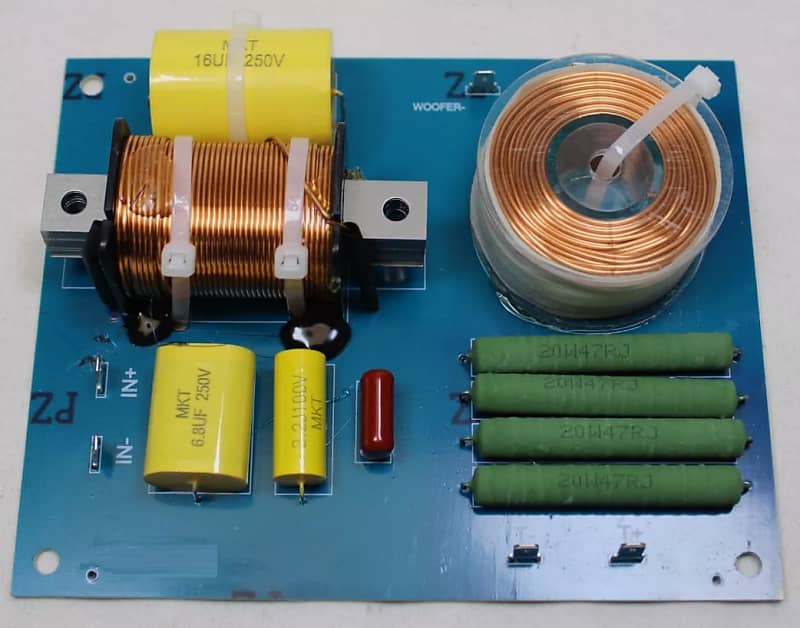 2-Way Passive - Crossover - 1200 Hz - 650 Watts - 1.2K Hz - 8 Ohm  			