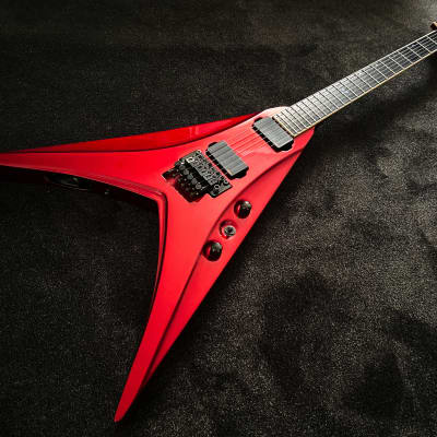 ESP MR300V 1990s Candy Apple Red - Flying V - RARE! | Reverb