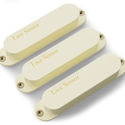 LACE Sensor "Triple Gold Set" 3-Pack Single Coil Pickups - Cream image 3