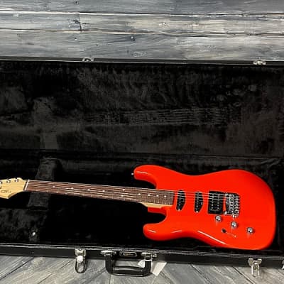 G&L Left Handed Legacy HSS RMC Electric Guitar- Fullerton Red image 8