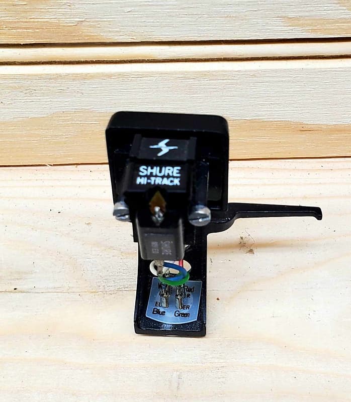 SHURE M91ED - BLACK CARTRIDGE W-NEW STYLUS  			