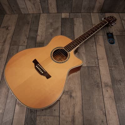 Crafter GAE-8 N Natural Electro Acoustic Guitar for sale