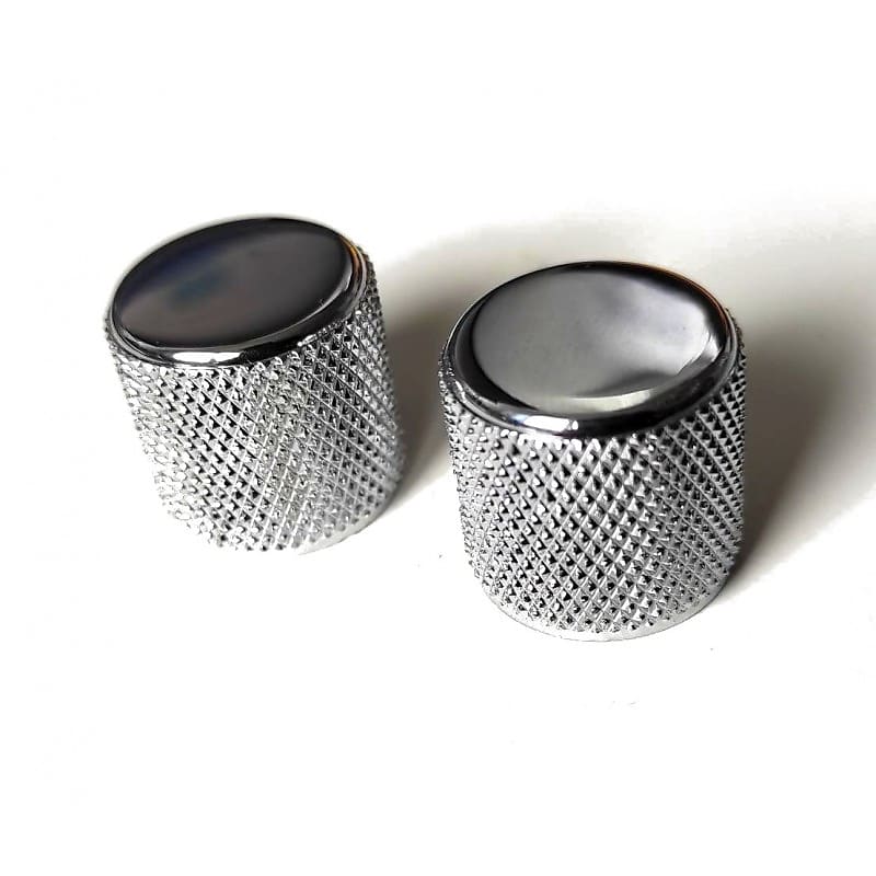 【2024年】高評価レビューアイテム特集 2 099-1366-000 chrome Knobs bass Telecaster/Precision Fender 人文/社会