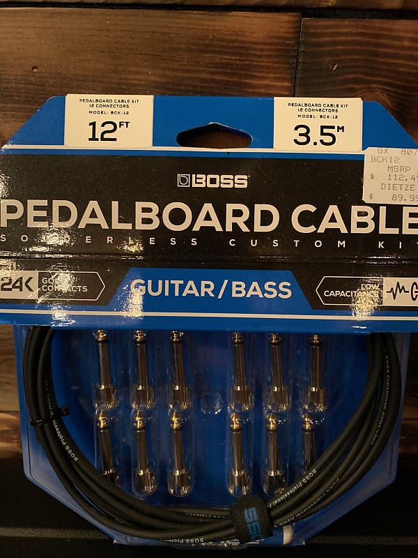 Boss Pedalboard Cable Reverb