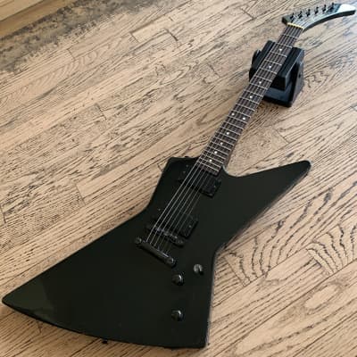 Edwards EX-75M Lawsuit Explorer Black 90s Produced by ESP Japan James  Hetfield Metallica MX-250 EXP | Reverb