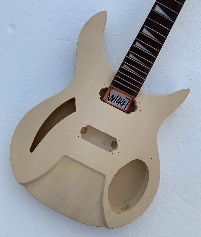 Unfinished custom 12 string guitar body with reverb deutschland