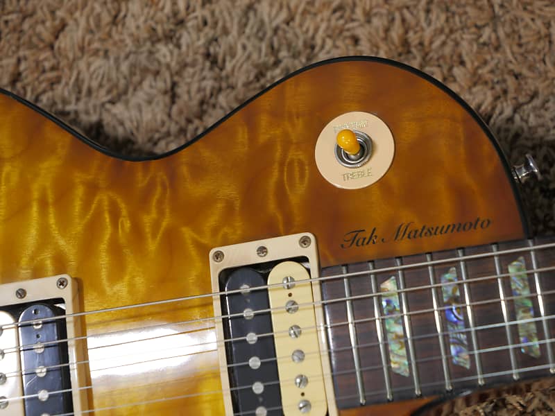 ギター Gibson TAK Matsumoto Les Paul Burst 2003 全球限量2003 Gibson Tak Matsumoto Les Paul Tak Burst 松本