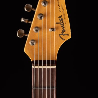 Fender Custom Shop Bonetone 1962 Stratocaster Journeyman Relic 3-Tone Sunburst image 12