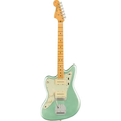Fender American Professional II Jazz Bass® V, Maple Fingerboard, Mystic Surf Green image 1