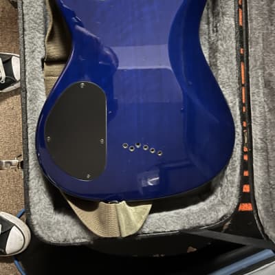 Ibanez Guitar 1990 - Blue image 6