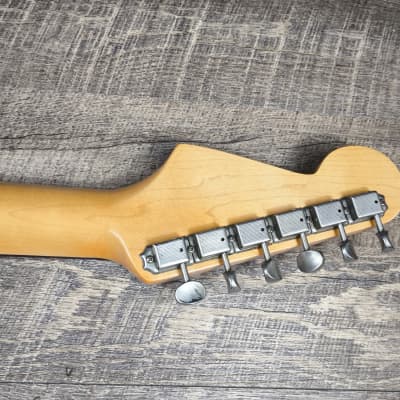 MyDream Stratocaster Custom Built - Light Relic Hot Rod Red Texas Special image 8