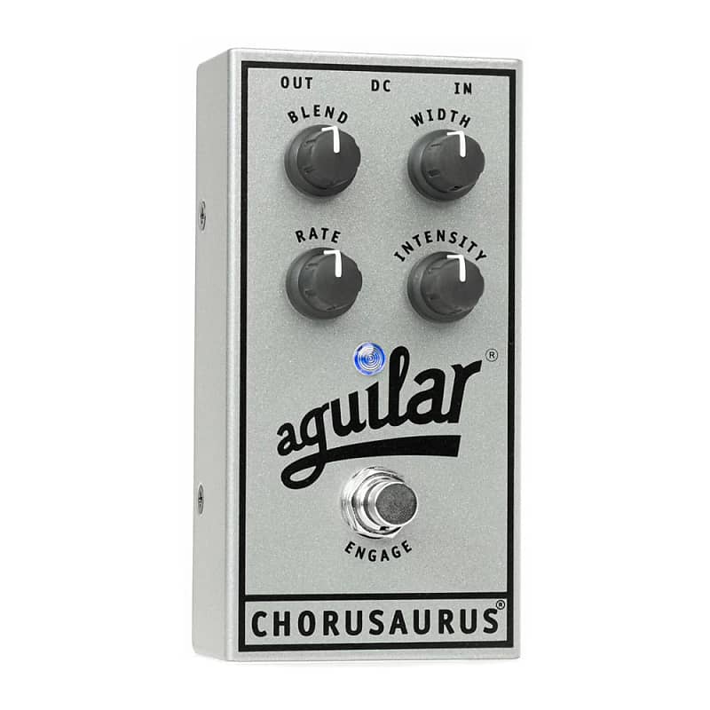 Aguilar Chorusaurus Silver 25th Anniversary Edition image 1
