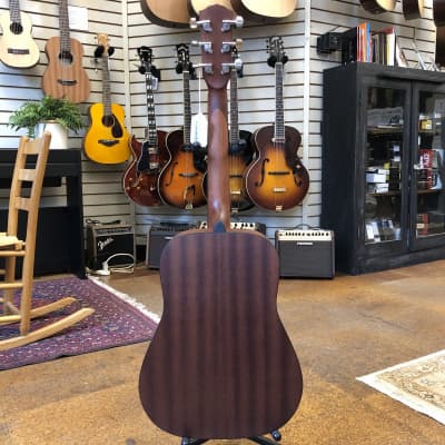 Fender FA-15 3/4 Scale Steel String Acoustic Guitar Black w/Gig Bag image 6