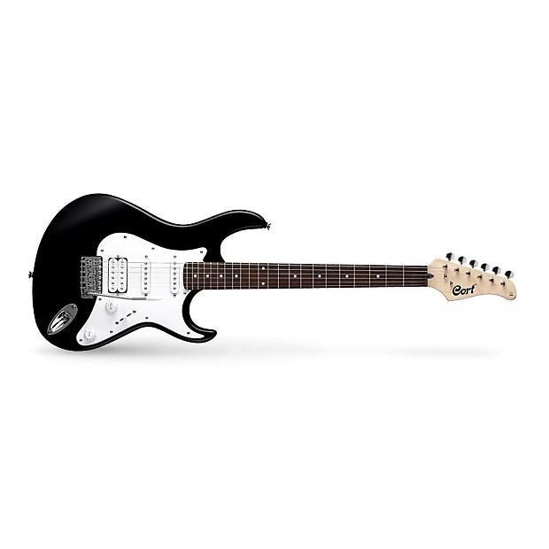 Cort G110 Black Electric Guitar image 1