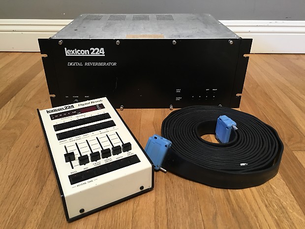 Lexicon 224 Digital Reverb With Remote image 1