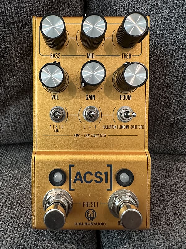 Walrus Audio Mako ACS1 Amp + Cab Simulator Pedal Reverb