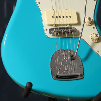 Fender American Professional II Jazzmaster Maple Fingerboard Electric Guitar Miami Blue (serial- 1196) image 2