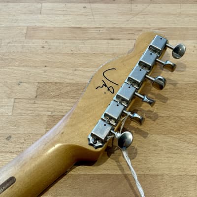 Fender  J Mascis Signature Telecaster 2022 - Bottle Rocket Blue Flake + Gigbag image 7