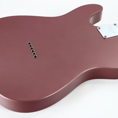 2008 Fender Custom Shop Custom Classic NOS Telecaster Burgundy Mist - Ash Body, FIGURED NECK, Rosewood Board, Rare Color image 24