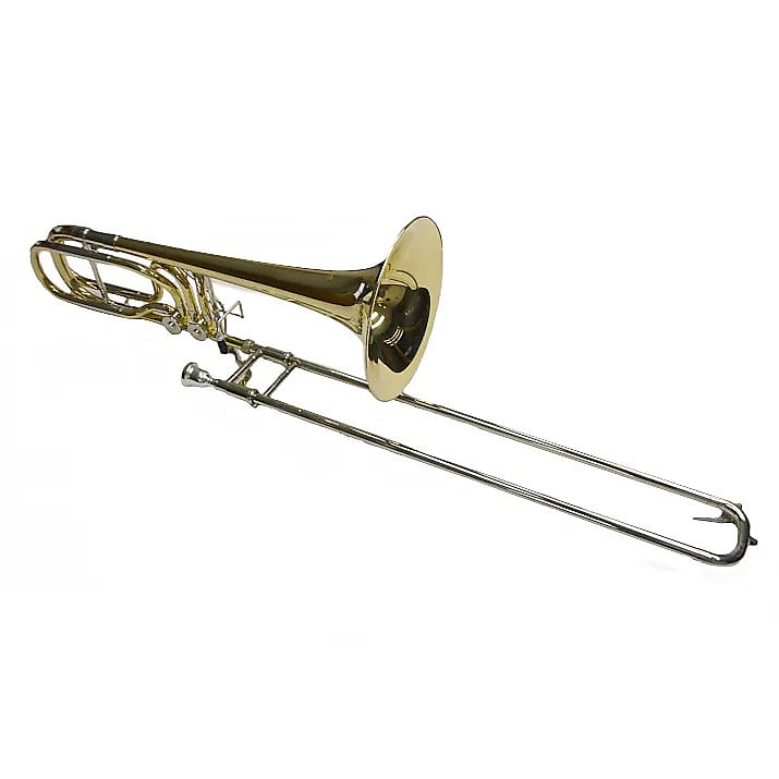 Schiller Studio Elite Double Trigger Bass Trombone - Gold image 1