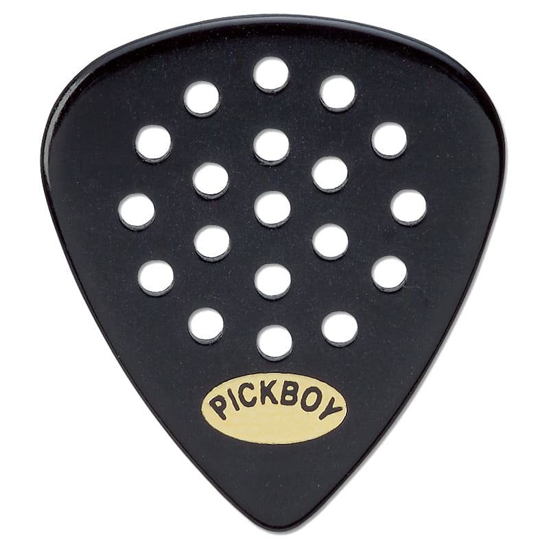 Pickboy Pos-a-Grip, Black, Cellulose 0.75mm 10-pack - PB44BP075 image 1