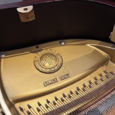 Yamaha G2-RE Grand Piano Mahogany (c.1986 Refurbished) image 5