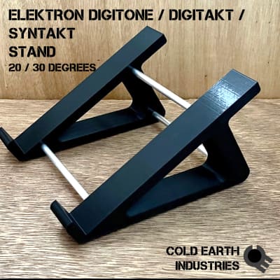 Cold Earth Industries Elektron Digitone / Digitakt Stand 2022 Black