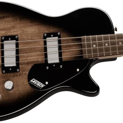 Gretsch G2220 Electromatic Junior Jet Bass II Short-Scale 4-String Guitar with Basswood Body, Laurel Fingerboard, and Bolt-On Maple Neck (Right-Hand, Bristol Fog) image 5
