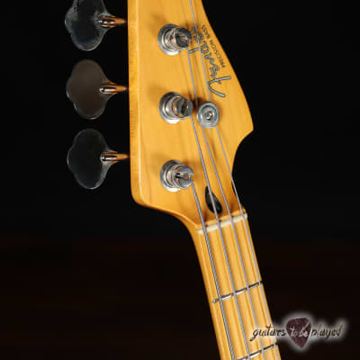 2012 Fender MIJ Steve Harris Signature P-Bass – Royal Blue Metallic image 8