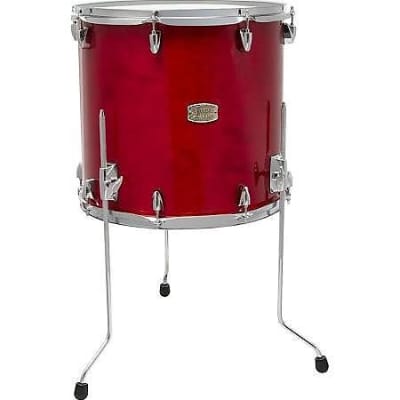 Yamaha Stage Custom 16 X 16 Floor Tom, Birch Shell, Cherry Lacquer 