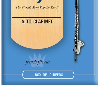 Royal by D'Addario Alto Clarinet Reeds, Strength 2, 10 Pack image 1
