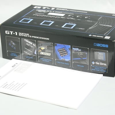 BOSS GT-1 マルチエフェクターが届きました。 | 60歳から自作