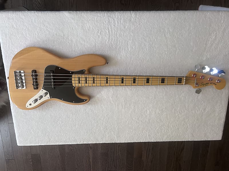 Squier Vintage Modified Jazz Bass V | Reverb