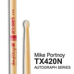 Pro-Mark American Hickory 420 nylon - Mike Portnoy Drumsticks image 1